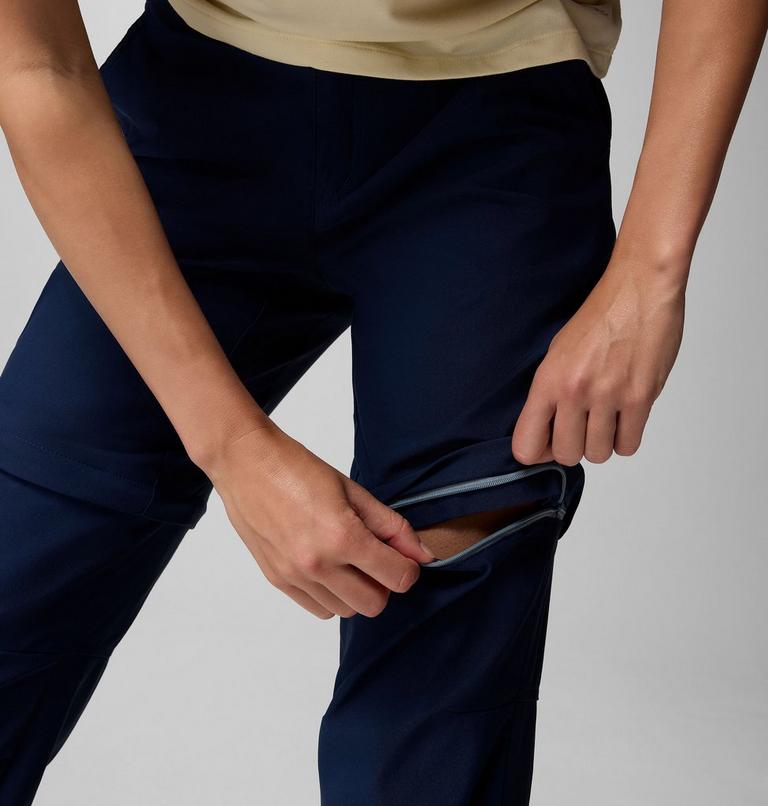 Women's Leslie Falls Hiking Convertible Trousers, Color: Collegiate Navy, image 9