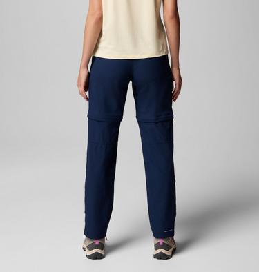 Pantalones convertibles de senderismo Leslie Falls para mujer, Color: Collegiate Navy, image 2