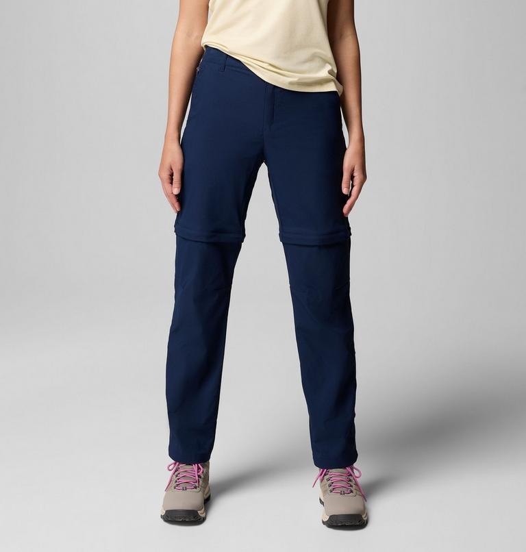Women's Leslie Falls Hiking Convertible Trousers, Color: Collegiate Navy, image 1