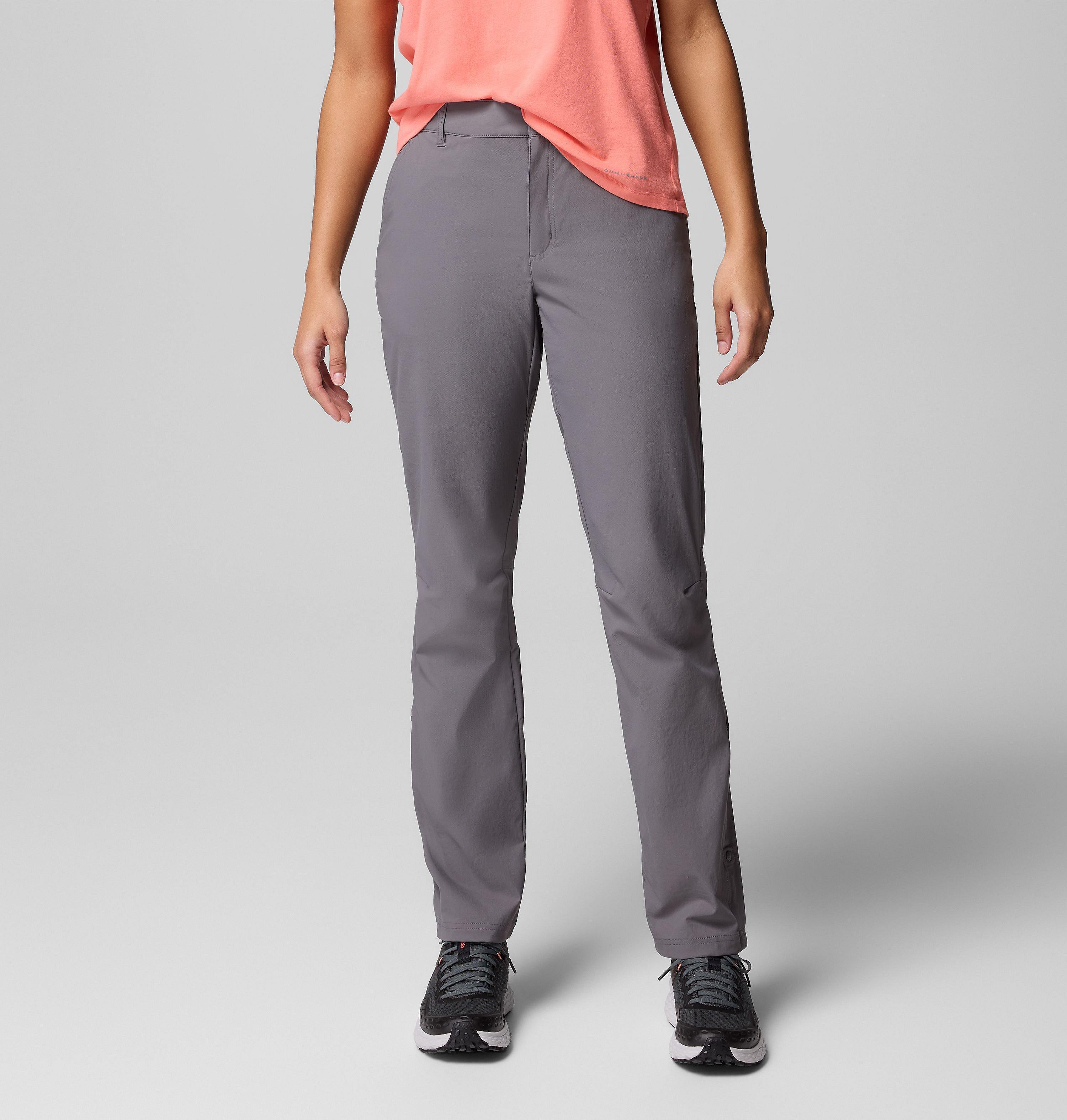 Columbia Women's Leslie Falls Pants II - Plus Size - 20W - Beige