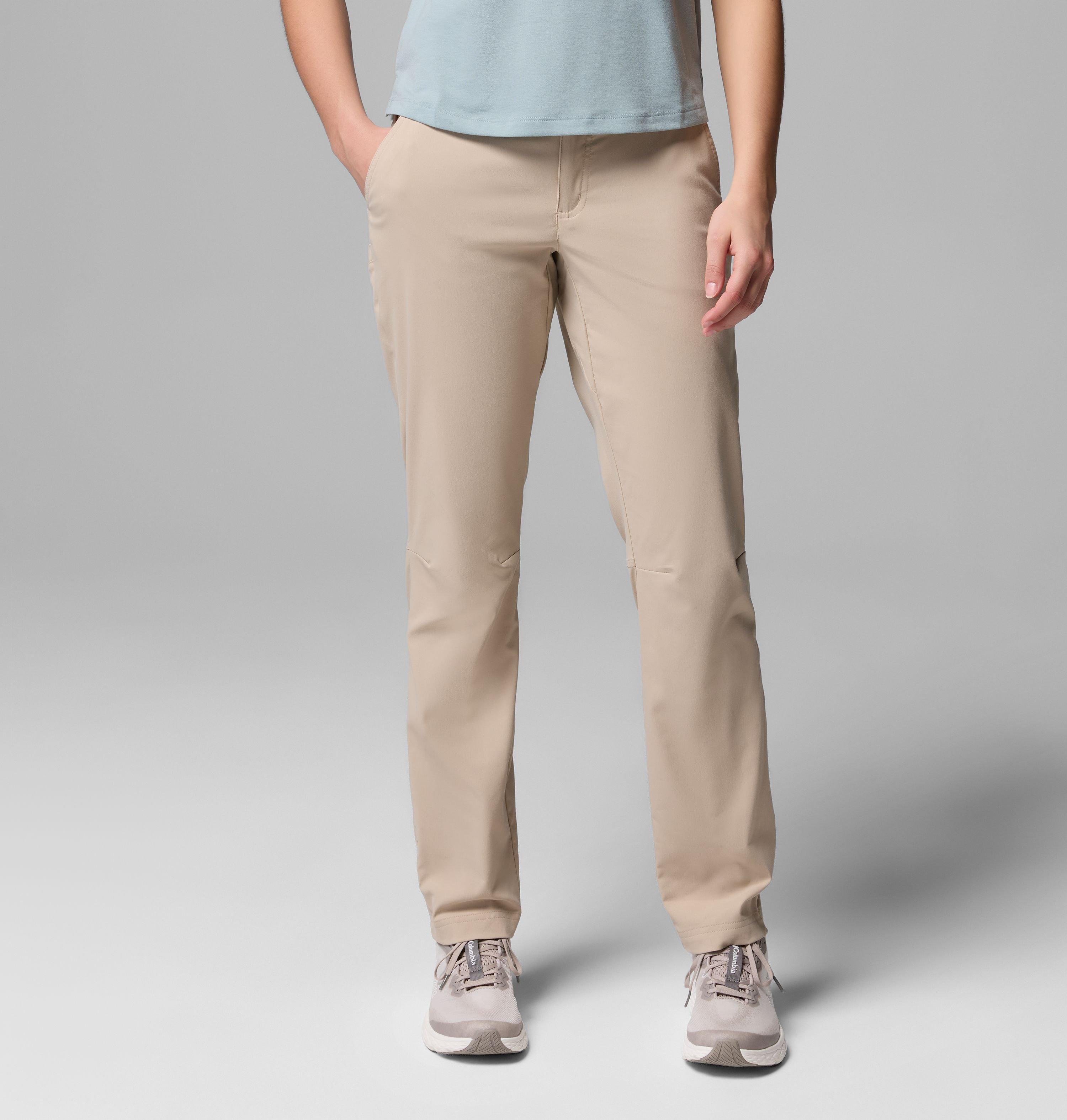 Columbia Sportswear Women's Brown Columbia - Leslie Falls™ Ii Trousers - Ancient Fossil Size 10 Uk