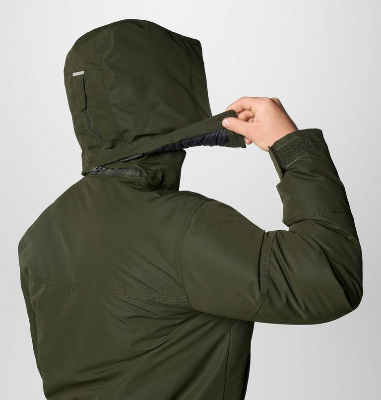 Parka impermeable de plumón Landroamer II para hombre, Color: Greenscape, image 9