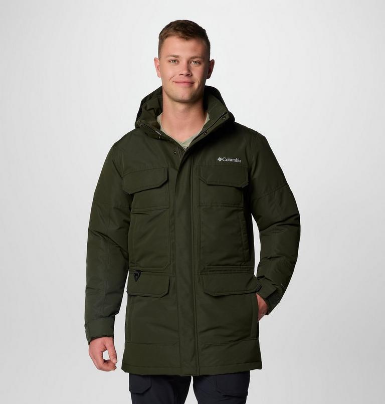 Parka impermeable de plumón Landroamer II para hombre, Color: Greenscape, image 1