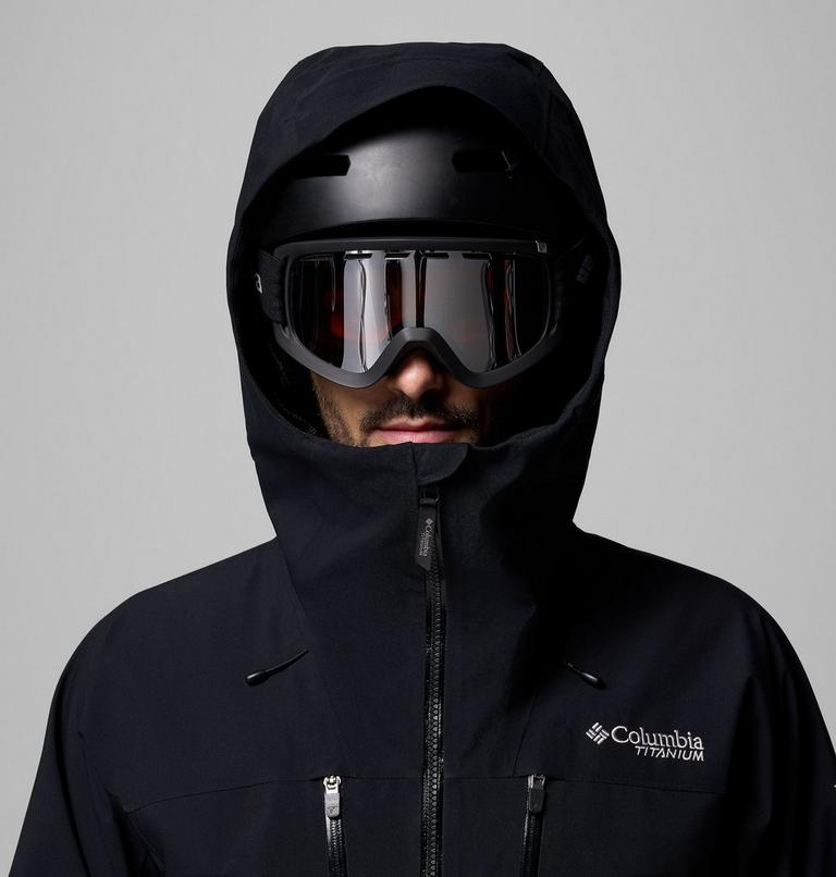 Chaqueta shell de esquí impermeable Platinum Peak II 3L para hombre, Color: Black, image 7