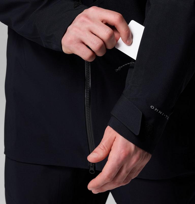 Chaqueta shell de esquí impermeable Platinum Peak II 3L para hombre, Color: Black, image 9