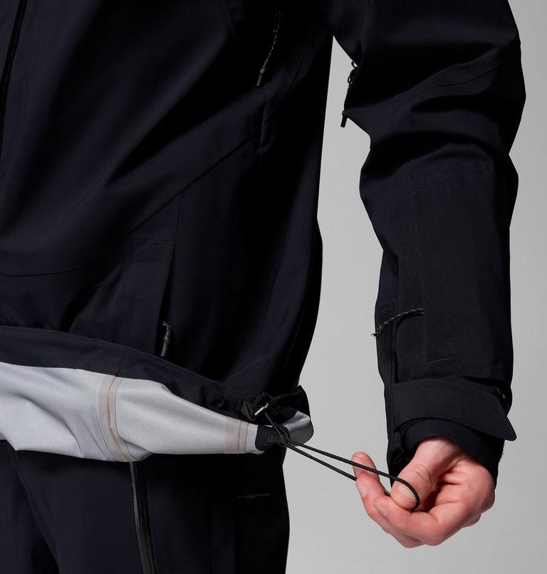 Chaqueta shell de esquí impermeable Platinum Peak II 3L para hombre, Color: Black, image 10