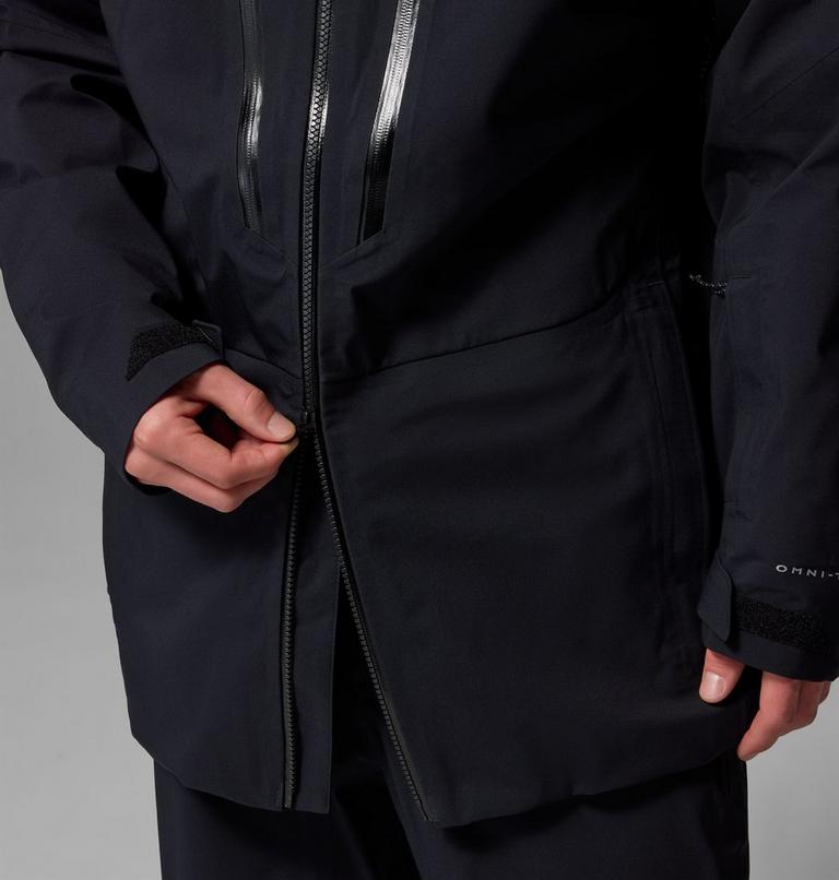 Men's Platinum Peak II 3L Waterproof Ski Shell, Color: Black, image 12