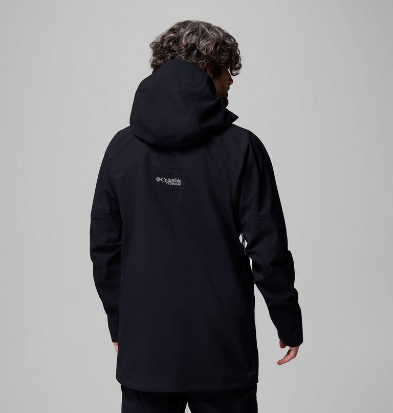 Chaqueta shell de esquí impermeable Platinum Peak II 3L para hombre, Color: Black, image 3