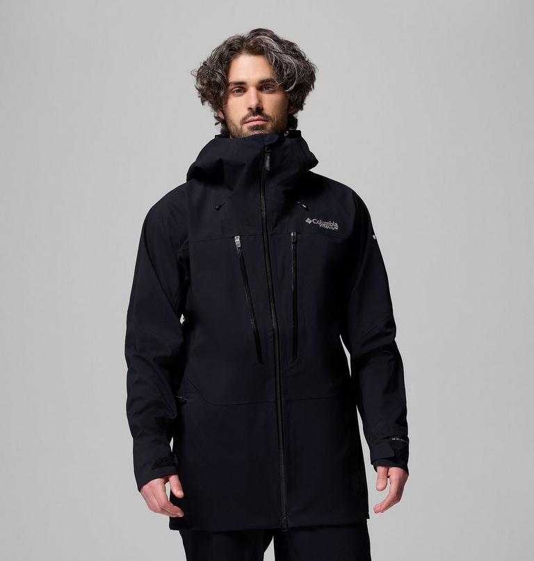 Chaqueta shell de esquí impermeable Platinum Peak II 3L para hombre, Color: Black, image 1