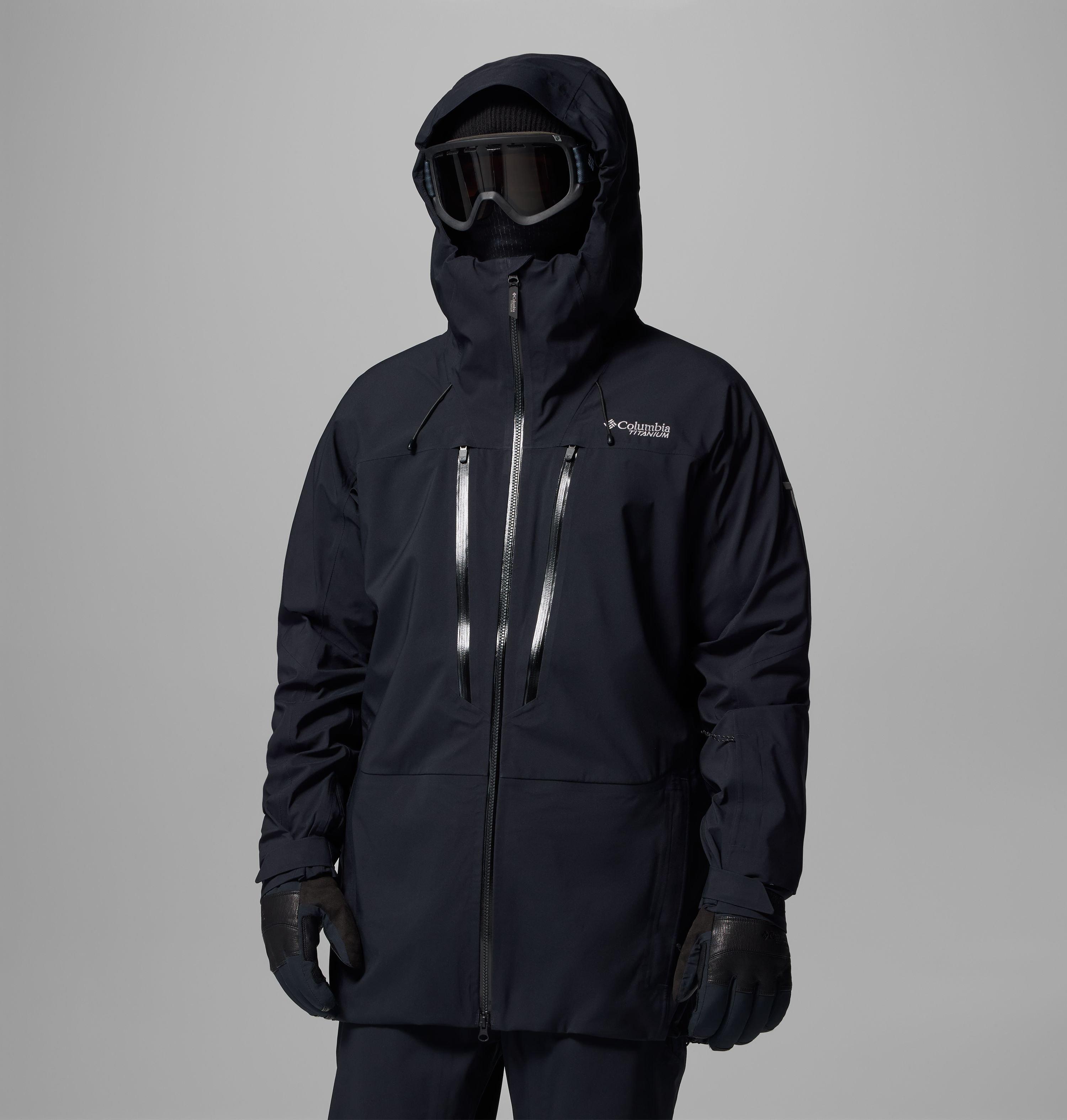 Columbia Sportswear Men's Black Columbia - Platinum Peak™ Ii 3L Waterproof Ski Shell - Xxl