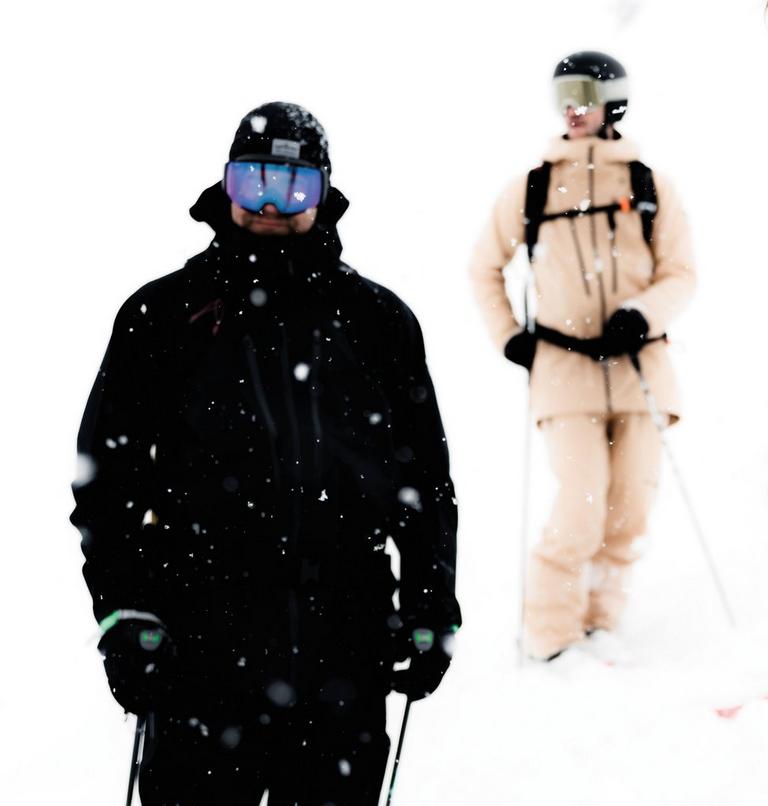 Men's Platinum Peak II 3L Waterproof Ski Shell, Color: Black, image 14