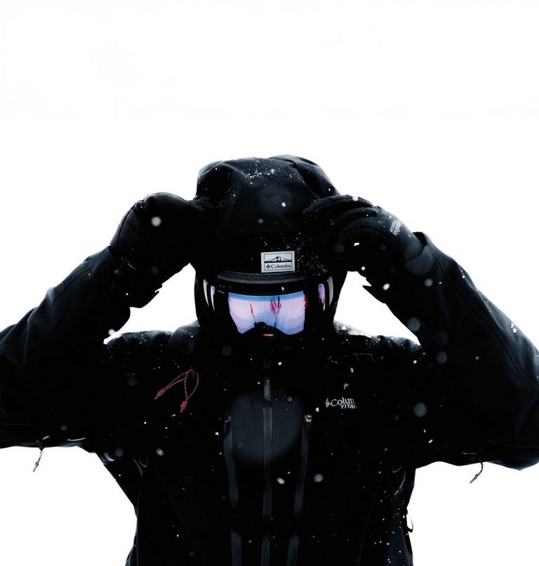 Men's Platinum Peak II 3L Waterproof Ski Shell, Color: Black, image 15