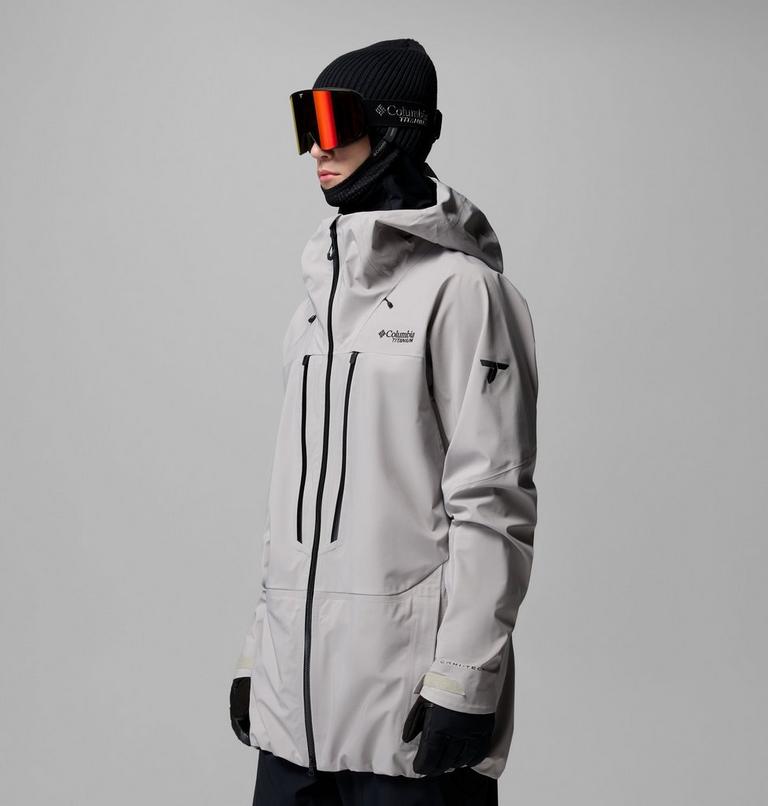 Waterproof ski-jas Platinum Peak II 3L voor heren, Color: Flint Grey, image 4