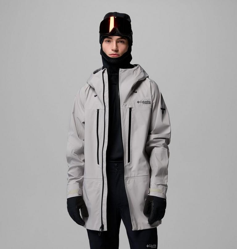 Waterproof ski-jas Platinum Peak II 3L voor heren, Color: Flint Grey, image 5