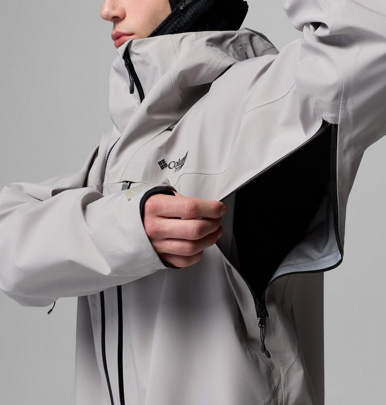 Waterproof ski-jas Platinum Peak II 3L voor heren, Color: Flint Grey, image 11