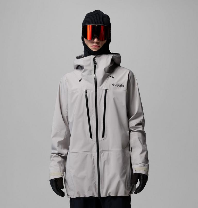 Waterproof ski-jas Platinum Peak II 3L voor heren, Color: Flint Grey, image 1