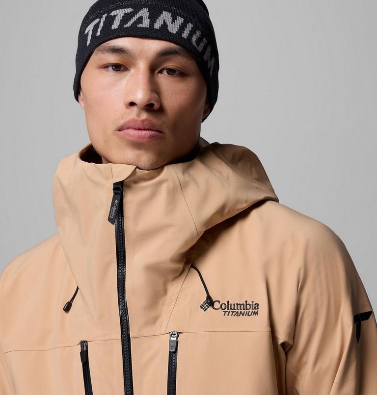 Men's Platinum Peak II 3L Waterproof Ski Shell, Color: Canoe, image 13