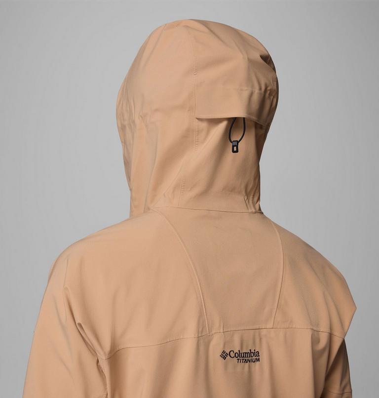 Men's Platinum Peak II 3L Waterproof Ski Shell, Color: Canoe, image 11