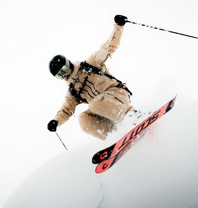 Men's Platinum Peak II 3L Waterproof Ski Shell, Color: Canoe, image 15