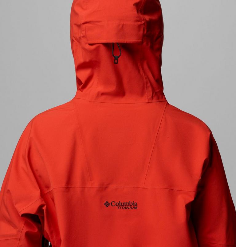 Men's Platinum Peak II 3L Waterproof Ski Shell, Color: Super Sonic, image 9