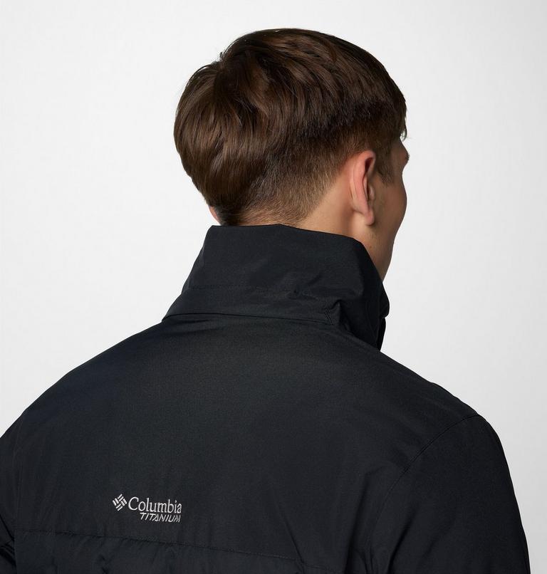 Chaqueta de esquí impermeable de plumón con capucha Wild Card IV para hombre, Color: Black, image 7