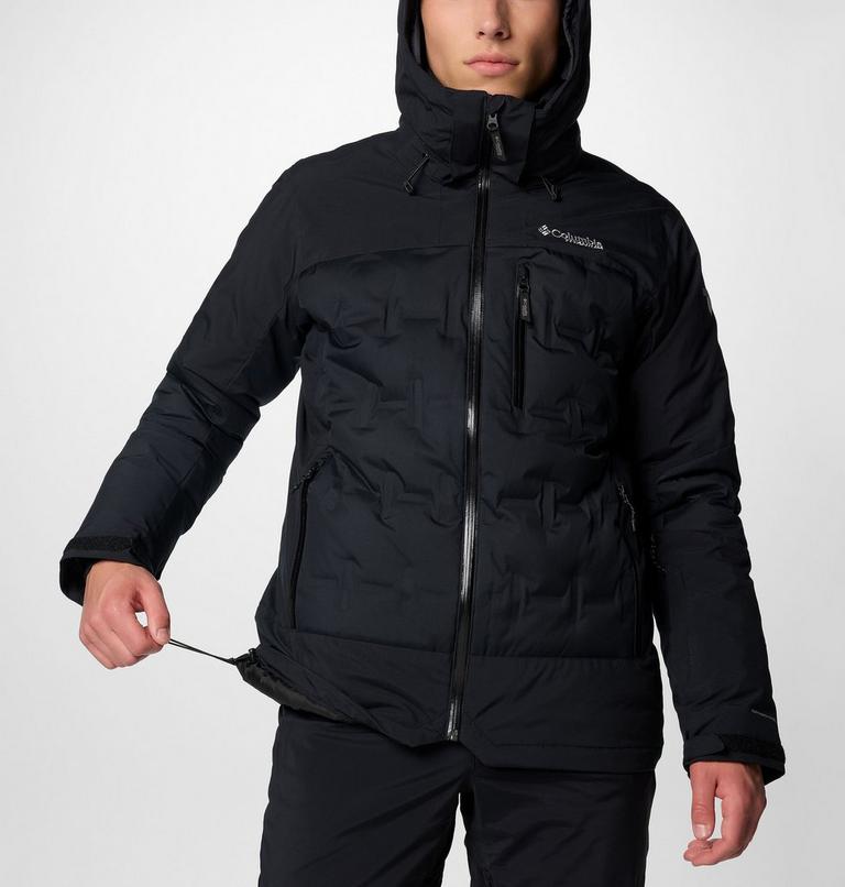 Chaqueta de esquí impermeable de plumón con capucha Wild Card IV para hombre, Color: Black, image 9