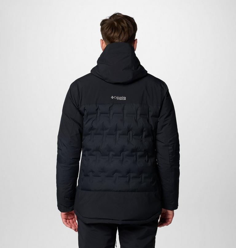 Chaqueta de esquí impermeable de plumón con capucha Wild Card IV para hombre, Color: Black, image 2