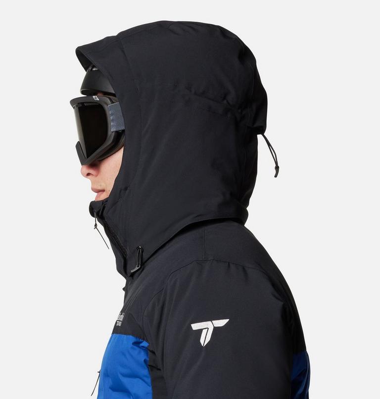 Veste de Ski en Duvet Imperméable à Capuche Wild Card IV Homme, Color: Mountain Blue, Black, image 8
