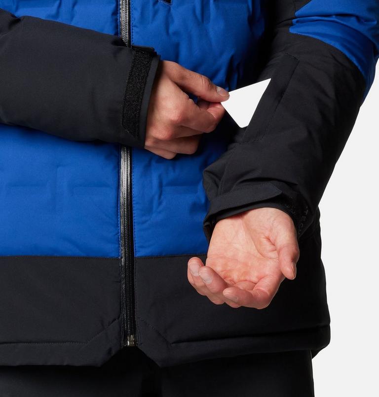 Veste de Ski en Duvet Imperméable à Capuche Wild Card IV Homme, Color: Mountain Blue, Black, image 10