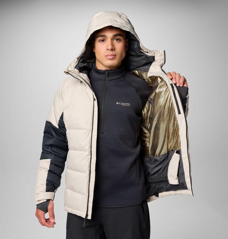 Roaring Fork II wasserdichte Daunen-Skijacke für Männer, Color: Dark Stone, Black, image 7