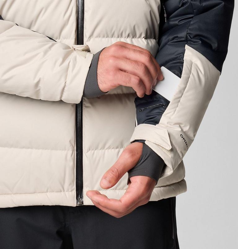 Roaring Fork II wasserdichte Daunen-Skijacke für Männer, Color: Dark Stone, Black, image 11