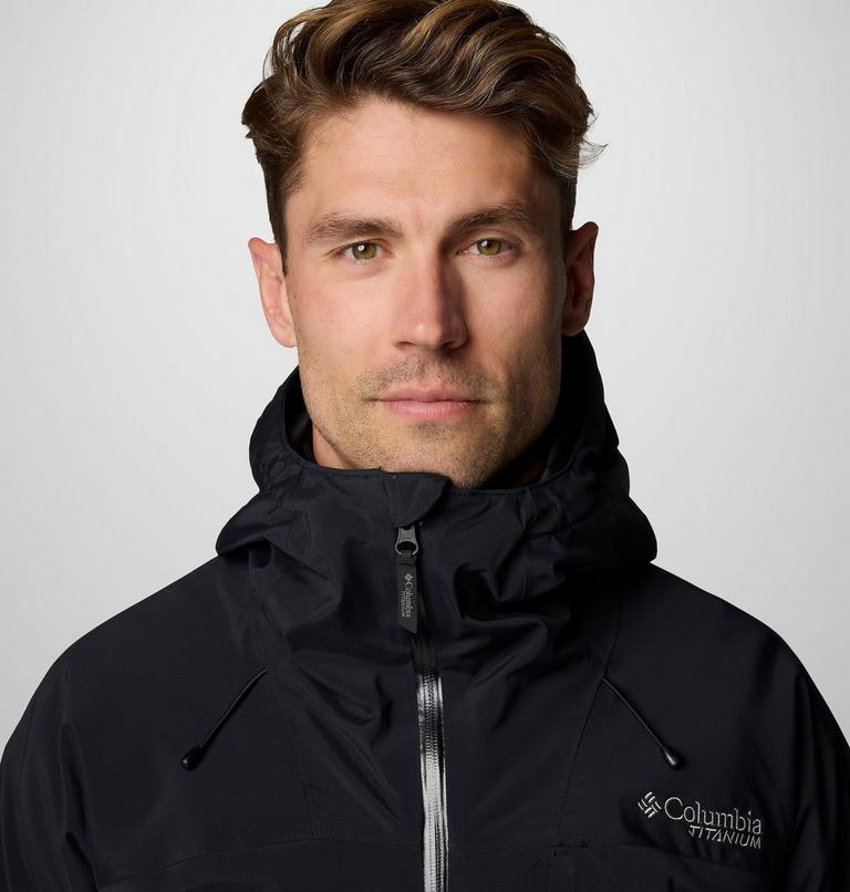 Men's Cirque Bowl Waterproof Insulated Ski Jacket, Color: Black, image 5