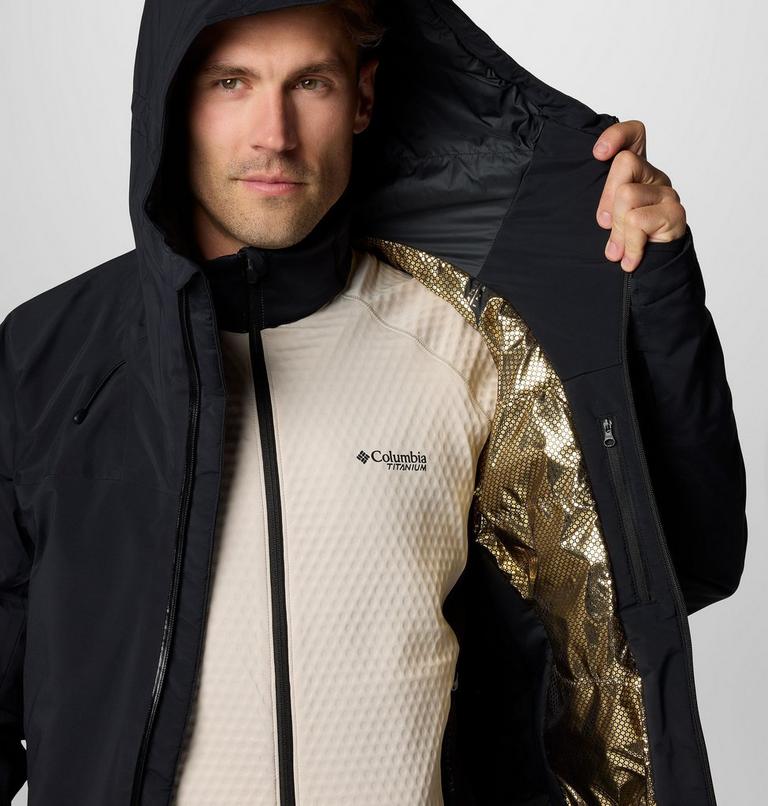 Men's Cirque Bowl Waterproof Insulated Ski Jacket, Color: Black, image 6