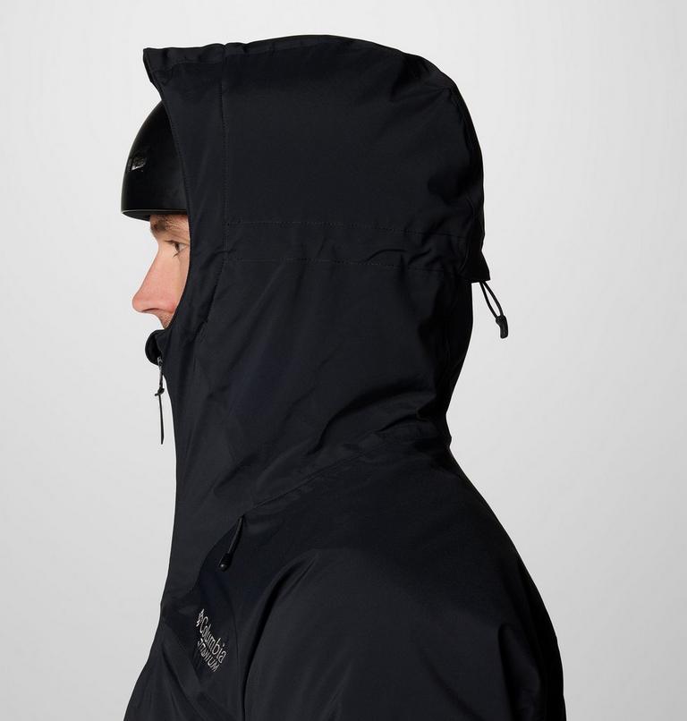 Men's Cirque Bowl Waterproof Insulated Ski Jacket, Color: Black, image 7