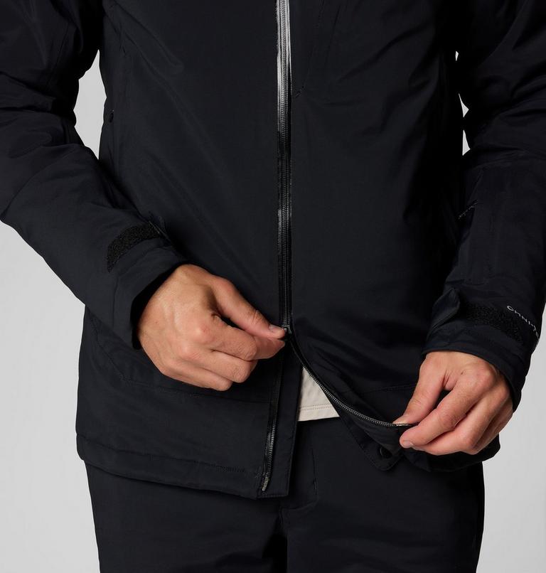 Men's Cirque Bowl Waterproof Insulated Ski Jacket, Color: Black, image 9