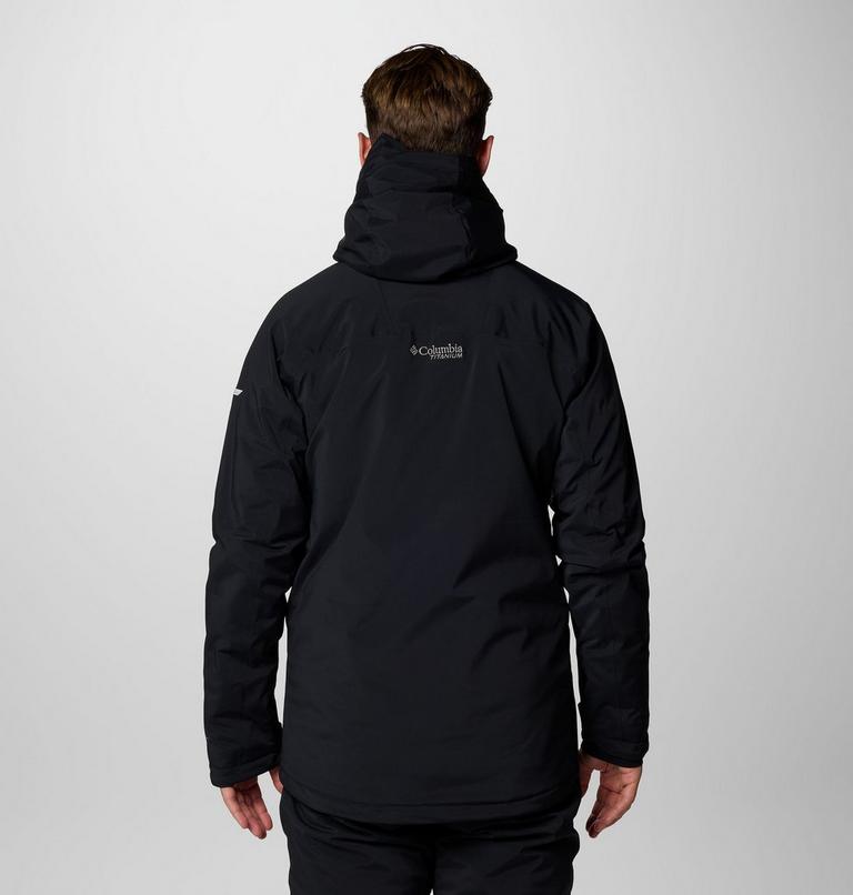 Men's Cirque Bowl Waterproof Insulated Ski Jacket, Color: Black, image 2