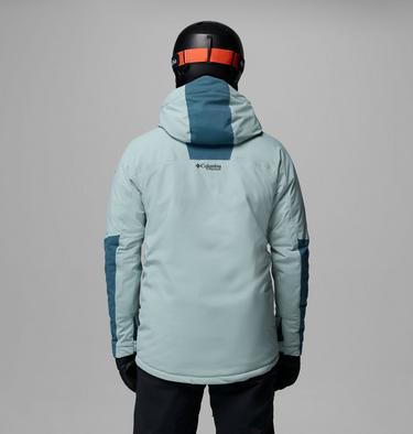 Men's Cirque Bowl Waterproof Insulated Ski Jacket, Color: Everblue, Crushed Blue, image 7