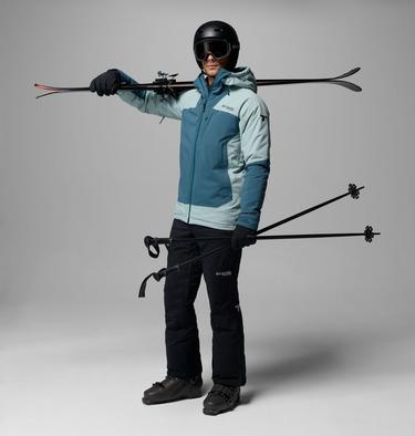 Chaqueta de esquí impermeable y aislante Cirque Bowl para hombre, Color: Everblue, Crushed Blue, image 4