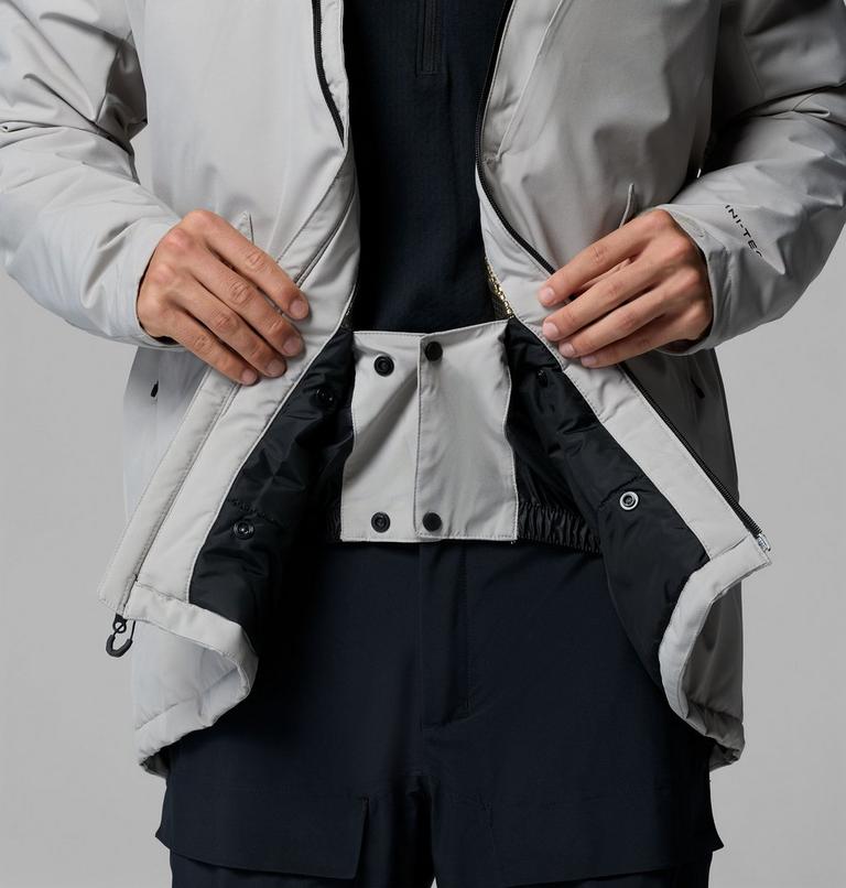 Men's Winter District III Jacket, Color: Flint Grey, image 7
