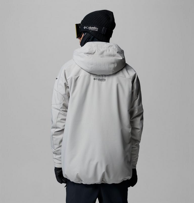 Men's Winter District III Jacket, Color: Flint Grey, image 3