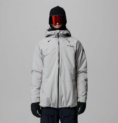 Men's Winter District III Jacket, Color: Flint Grey, image 3