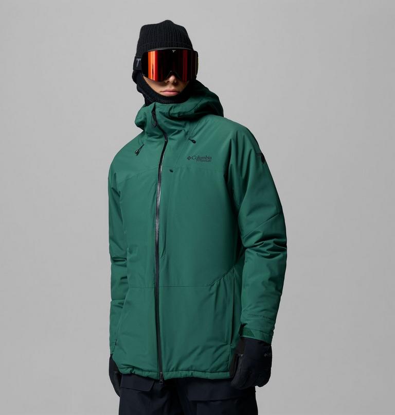 Men's Winter District III Jacket, Color: Rain Forest, image 4