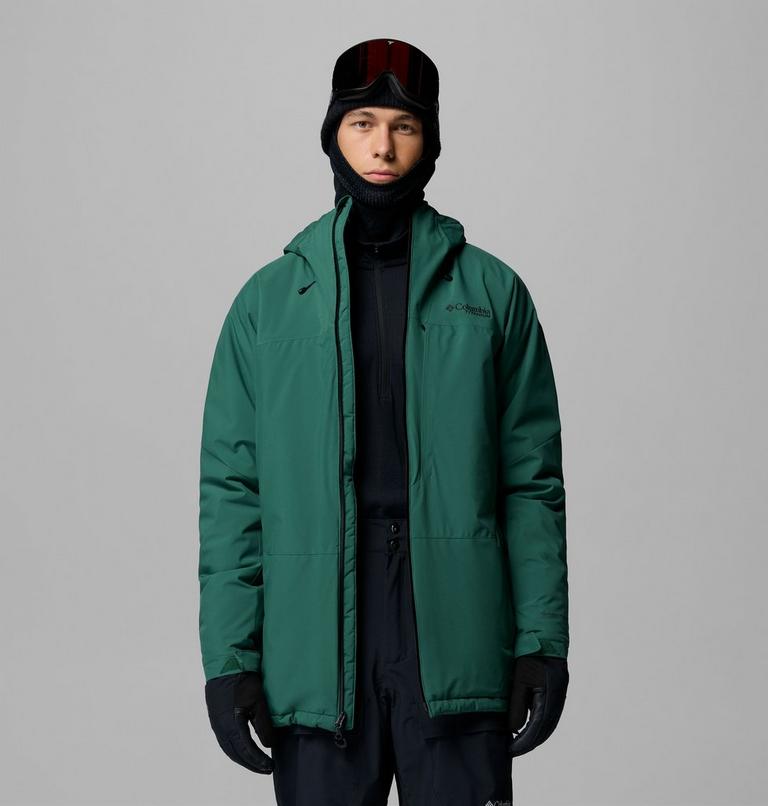 Men's Winter District III Jacket, Color: Rain Forest, image 5