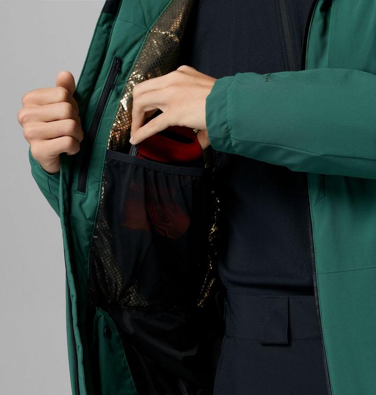 Men's Winter District III Jacket, Color: Rain Forest, image 6