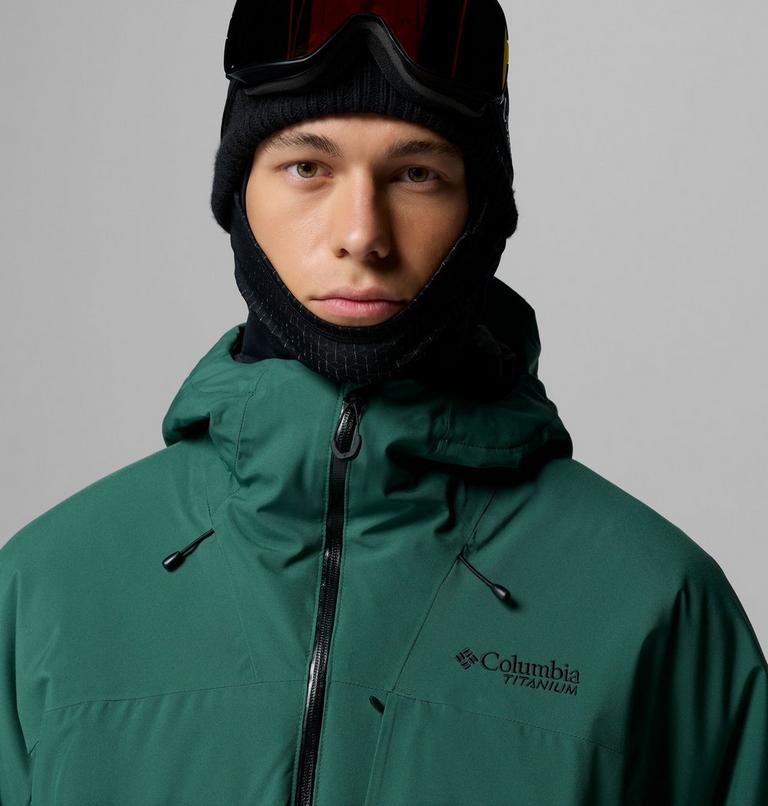 Men's Winter District III Jacket, Color: Rain Forest, image 8