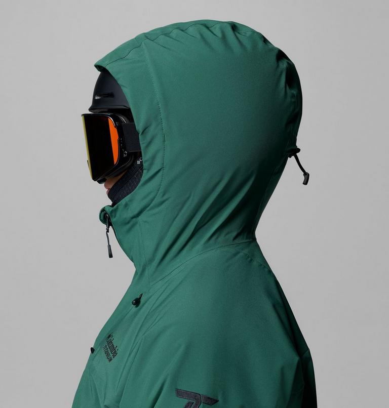 Men's Winter District III Jacket, Color: Rain Forest, image 9