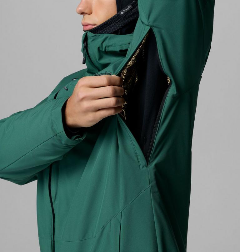Men's Winter District III Jacket, Color: Rain Forest, image 11