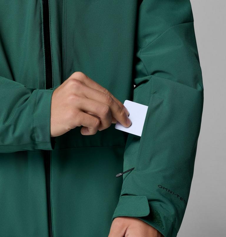 Men's Winter District III Jacket, Color: Rain Forest, image 12