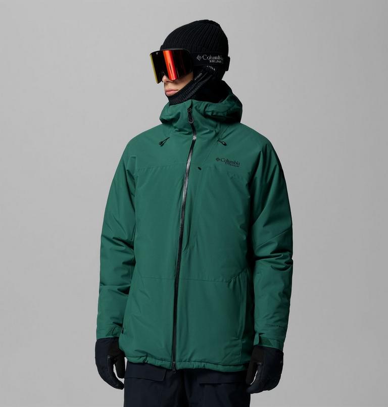 Men's Winter District III Jacket, Color: Rain Forest, image 1