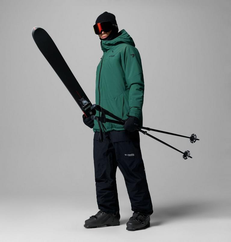 Men's Winter District III Jacket, Color: Rain Forest, image 2